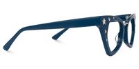 Adamma - Cat Eye Blue Eyeglasses | Vooglam