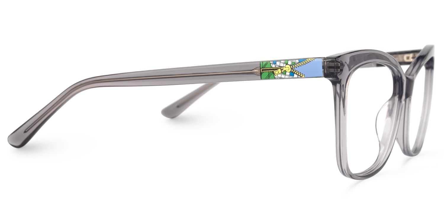 Alfven - Butterfly Grey Eyeglasses | Vooglam.com 4