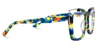 Adana - Rectangle Floral Eyeglasses | Vooglam 