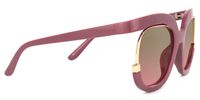 Round Mauve Sunglasses | Vooglam.com 