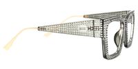 Rectangle Grey Eyeglasses | Vooglam.com 