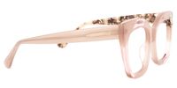 Terrie - Square Pink Eyeglasses | Vooglam 