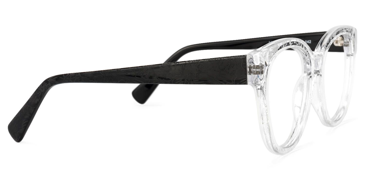 Round Crystal Eyeglasses | Vooglam.com 4