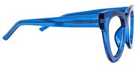 Judith - Cobalt Blue Butterfly Glasses for Women | Vooglam 