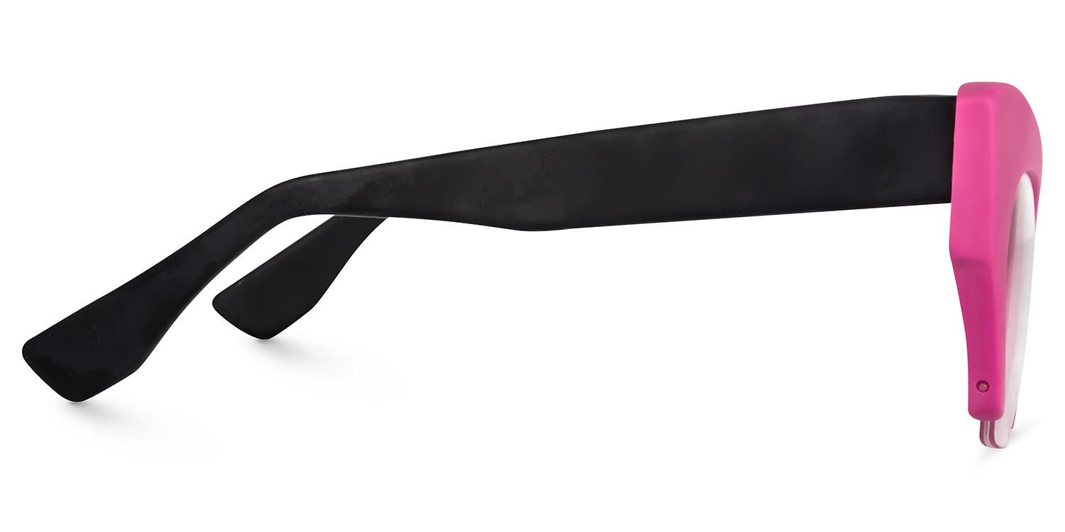 Kyle Cat Eye Pink Eyeglasses | Vooglam Eyeglsses 4
