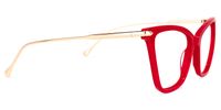 Hilary - Butterfly Red Eyeglasses | Vooglam 