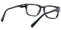Rectangle  Dark/Blue Glasses 