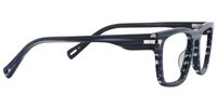 Rectangle  Dark/Blue Glasses 