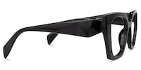 Guadalupe - Square Black Eyeglasses - 5