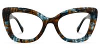Rectangle Pattern Eyeglasses | Vooglam.com Angle View