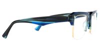 Irizarry - Rectangle Blue Eyeglasses | Vooglam 