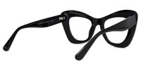 Zavala - Square Black Eyeglasses | Vooglam Side View