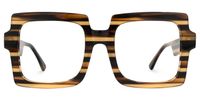 Arroyo - Square Pattern Eyeglasses | Vooglam Angle View