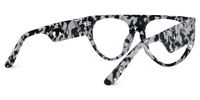 Beltran - Aviator Pattern Eyeglasses | Vooglam Side View