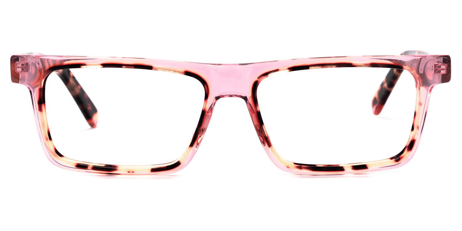 

Frieda - Rectangle Pink Eyeglasses