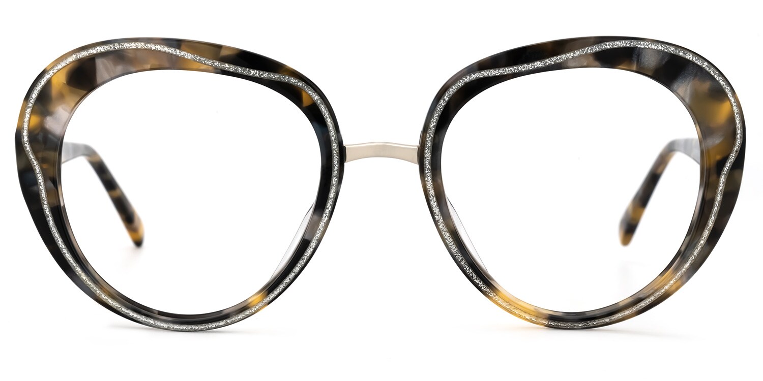 

Gemma - Round Tortoise Eyeglasses
