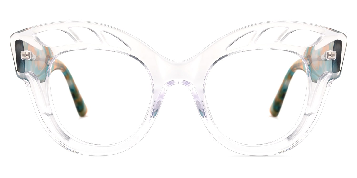 

Wimberly - Cat Eye Crystal Eyeglasses