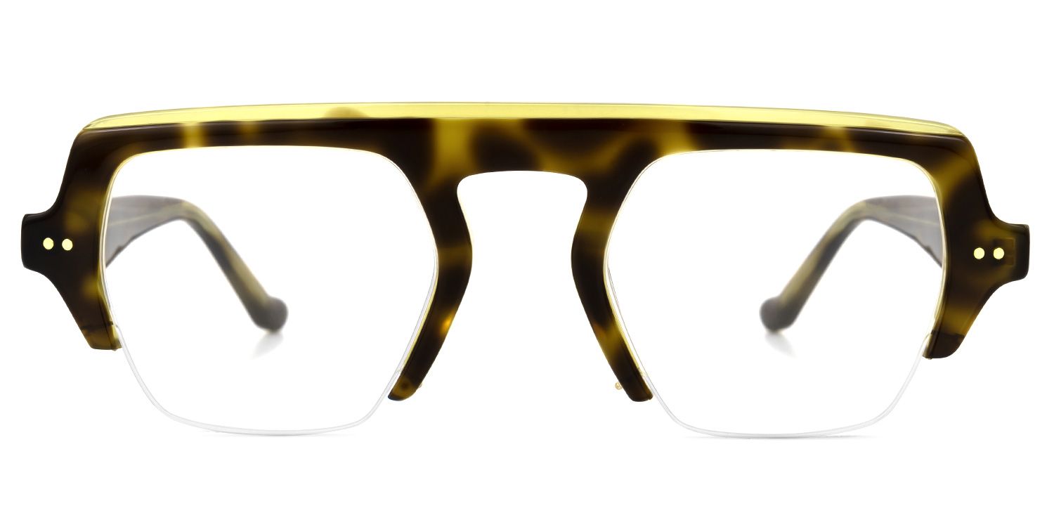 Janette - Aviator Tortoise Eyeglasses product detail 2