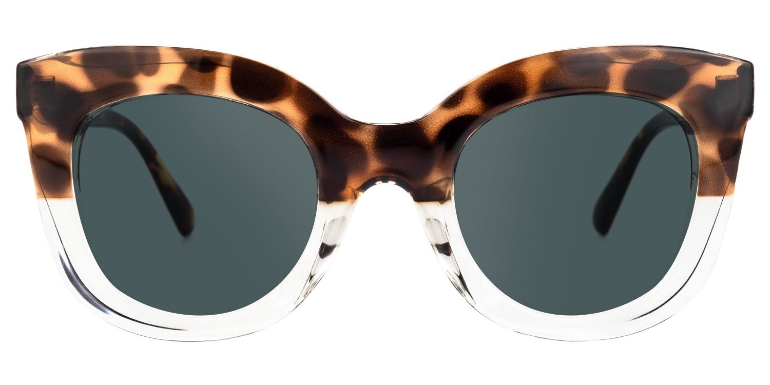 Sindy - Cat Eye Tortoise Two-tone Sunglasses product detail 2