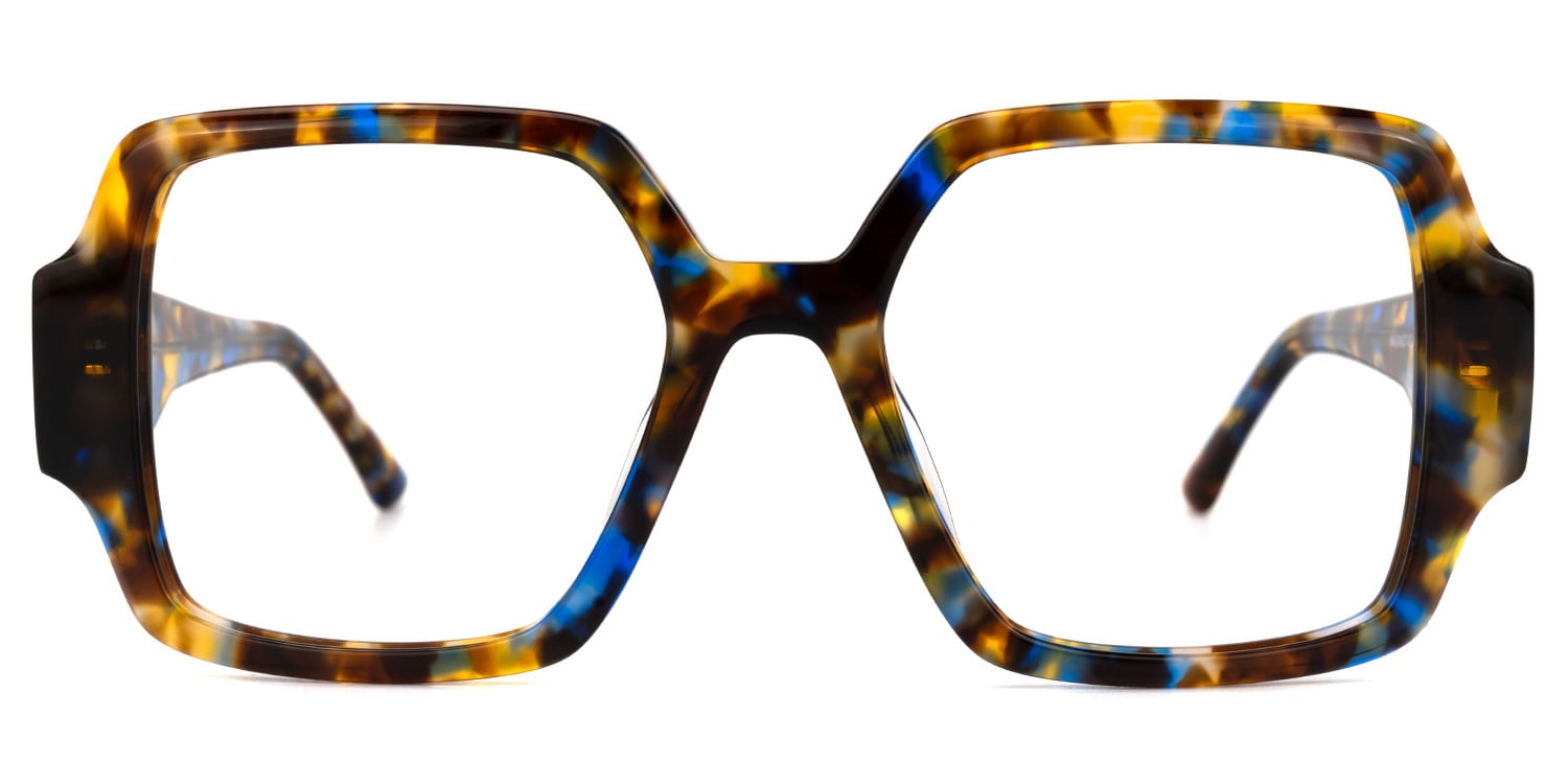 

Mabelane - Square Blue/Tortoise Eyeglasses