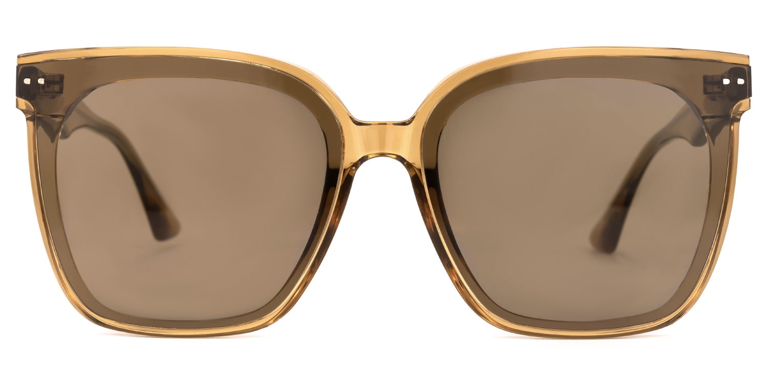

Maryjean - Square Brown Sunglasses