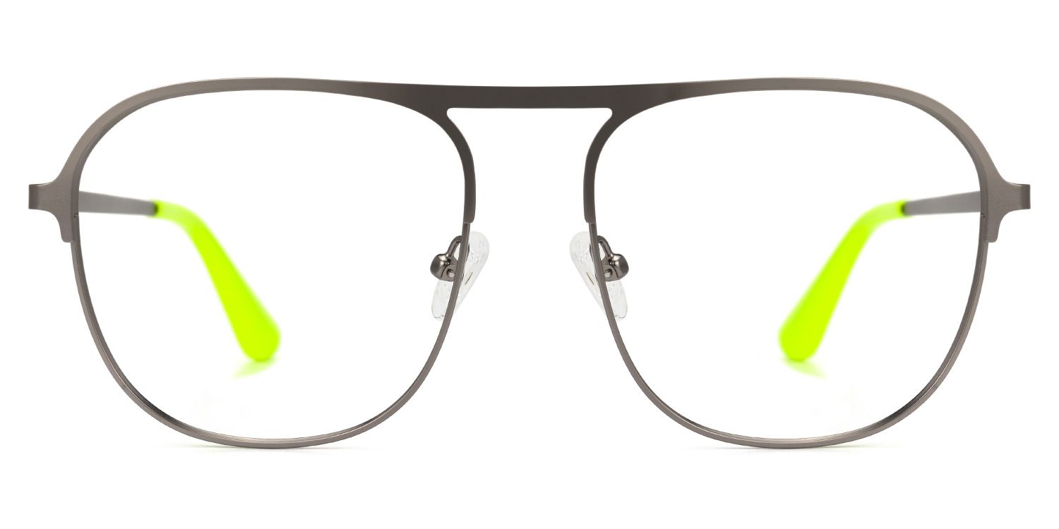 Abdalah - Aviator Grey Eyeglasses product detail 2