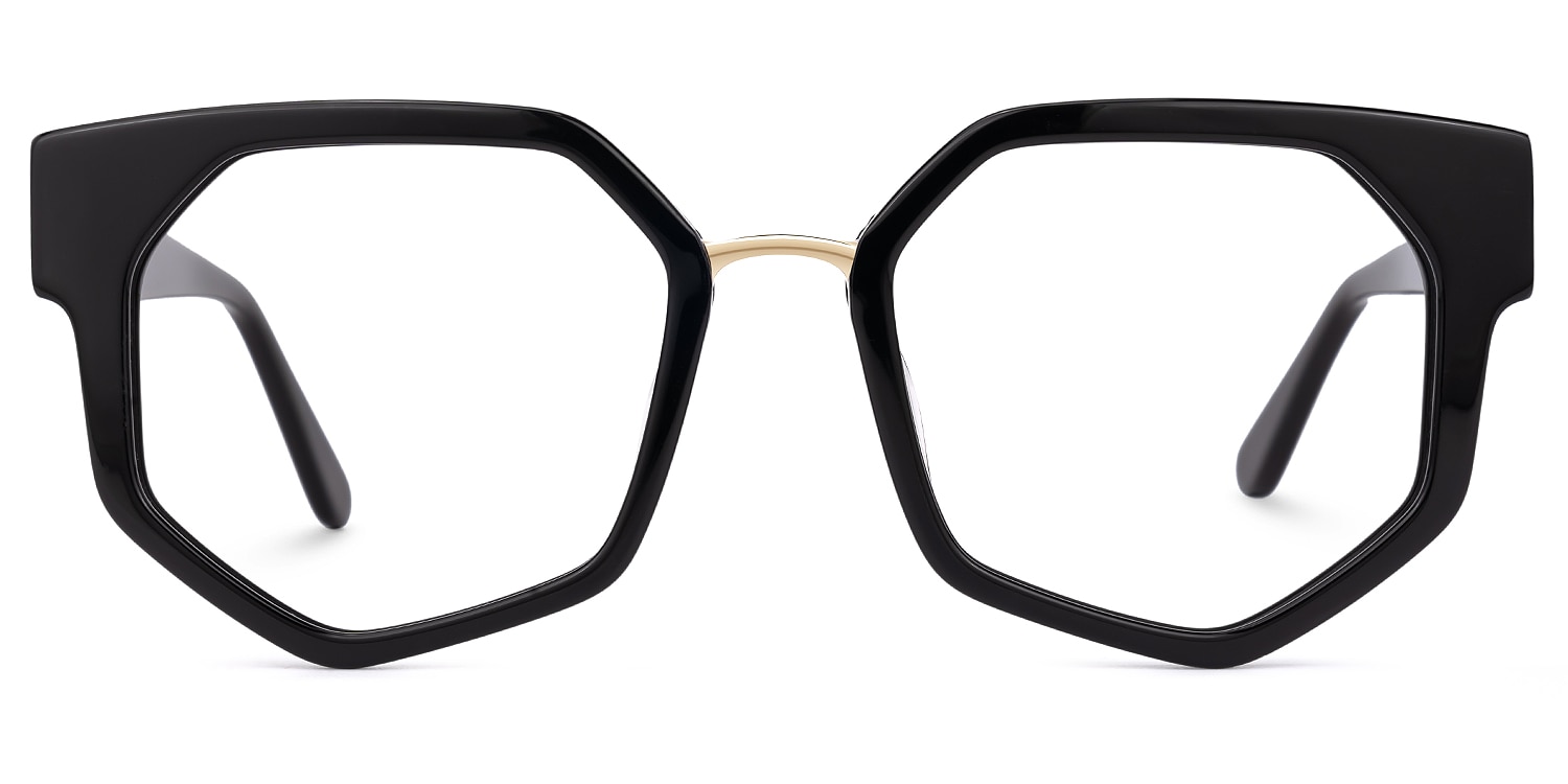 

Cornelius - Geometric Black Eyeglasses