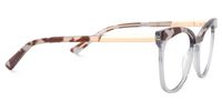 Browline Grey Eyeglasses | Vooglam.com 