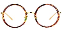 Kelly Round Tortoise Shell Eyeglasses - 1