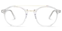 Autumn - Aviator Transparent Eyeglasses - 1