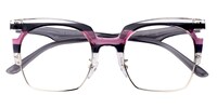 Cordelia Browline Purple Eyeglasses - 1