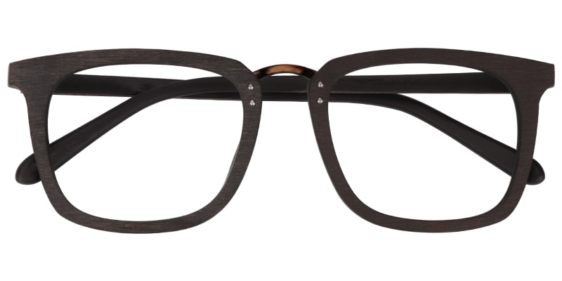 

Ellen Rectangle Wood Eyeglasses