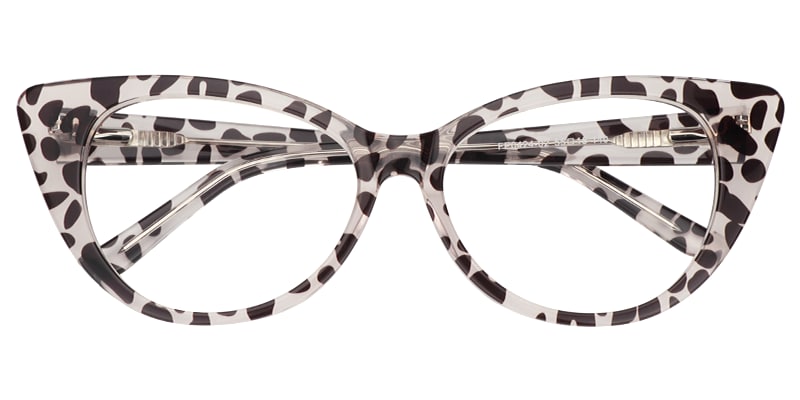 Wanda Dark Tortoise Cat Eye Glasses - 1