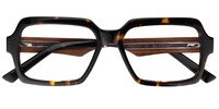Moira - Rectangle Tortoise Eyeglasses  - 1