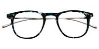 Burnet Square Blue/Black Eyeglasses - 2