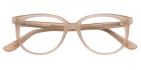 Harpo Round Champagne Eyeglasses - 1