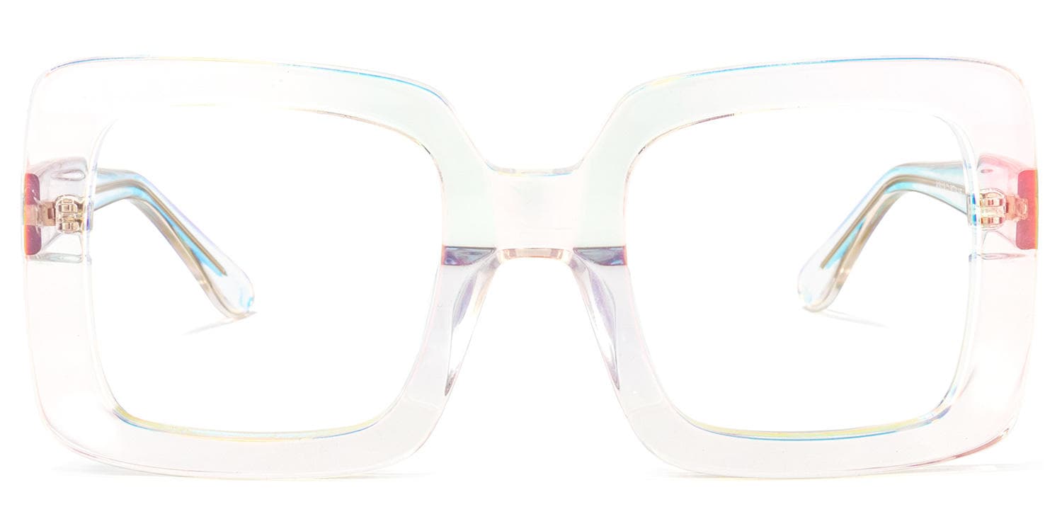 Pomona - Square Crystal Eyeglasses - 1