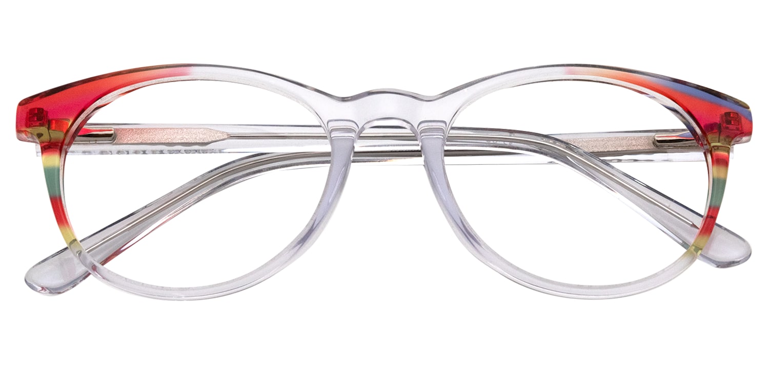 Zula Oval Crystal Eyeglasses  - 1