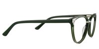Refreshing Oval Viridian Eyeglasses│Vooglam Optical Glasses 