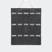 Practical Felt Hanging Organizer Bag | Vooglam.com Front View
