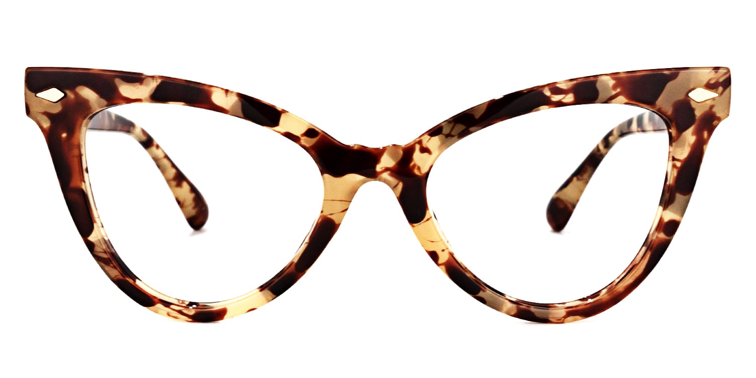 Maite - Cat Eye Tortoise Eyeglasses - 1