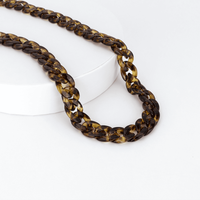 Retro Tortoise Glasses Chains | Vooglam.com Front View