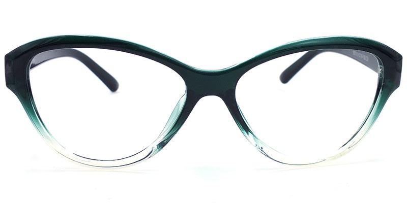 Barbara Windsor Green Cat Eye Glasses - 1