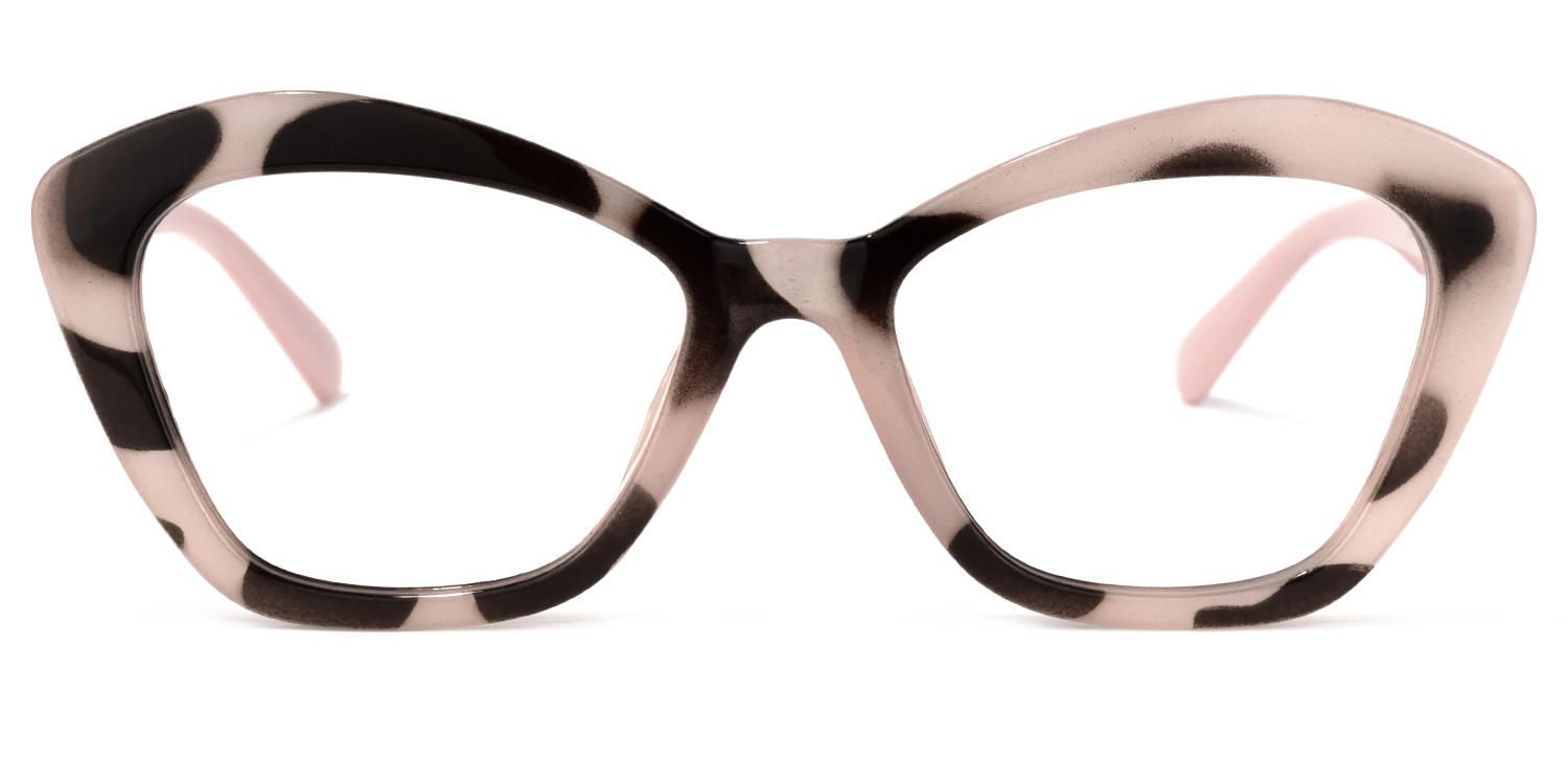 Guala Rectangle Animal Print Eyeglasses Vooglam