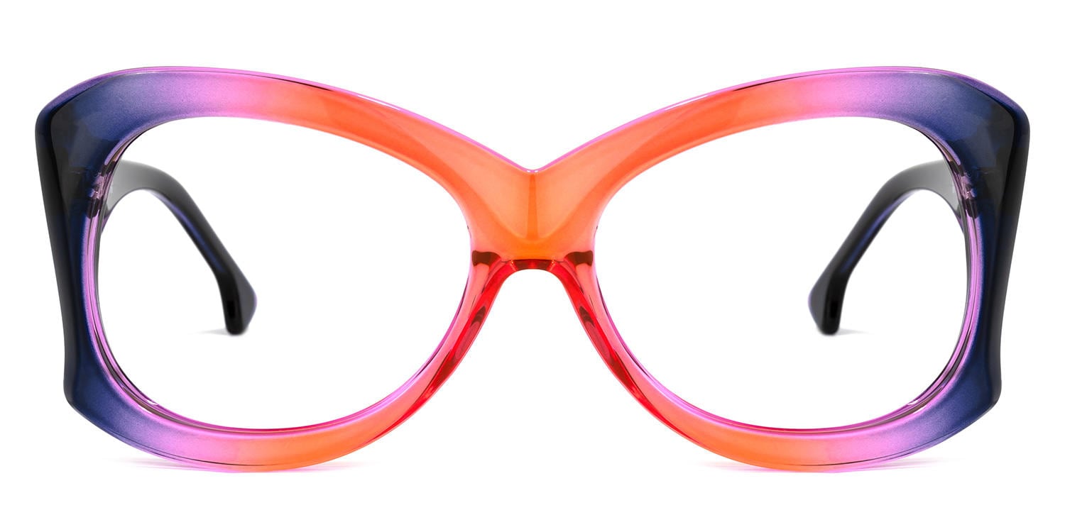 

Betsy - Butterfly Multicolored Eyeglasses