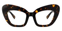 Cat Eye Tortoise Eyeglasses | Vooglam.com Angle View