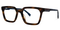 Estrella - Rectangle Tortoise Eyeglasses - 2