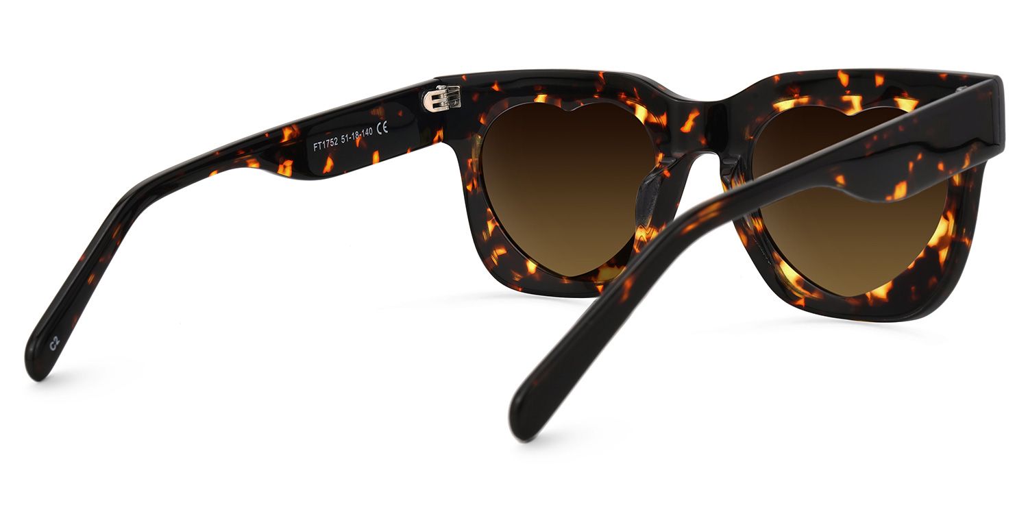 Bernard - Square Tortoise Sunglasses product detail 3