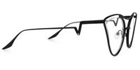 Janis - Aviator Black Eyeglasses | Vooglam 