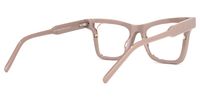 Efrain - Rectangle Brown Eyeglasses | Vooglam Side View